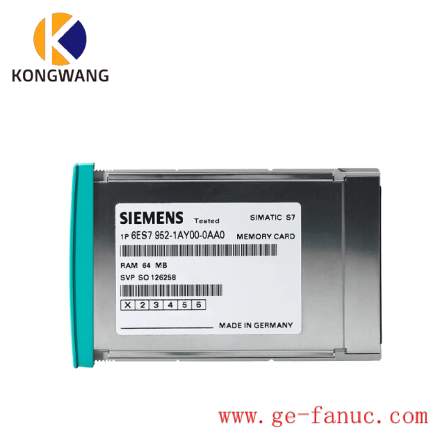 SIEMENS SIMATIC S7, 6ES7952-0KF00-0AA0 Memory Card