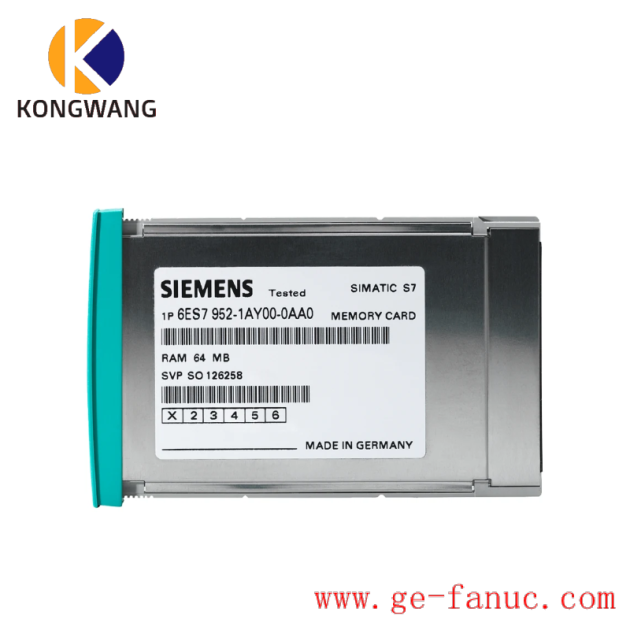 SIEMENS S7 Memory Card 6ES7952-0KH00-0AA0 for Industrial Control Systems