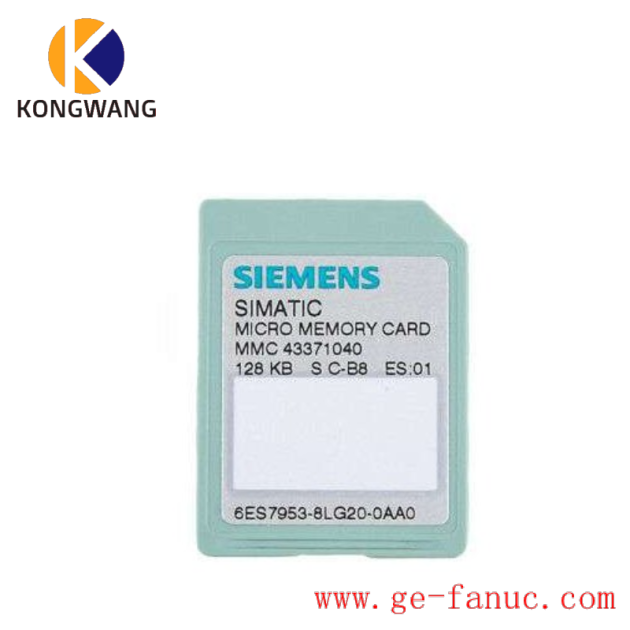 SIEMENS 6ES7953-8LG20-0AA0: Micro Memory Card for Efficient Data Management