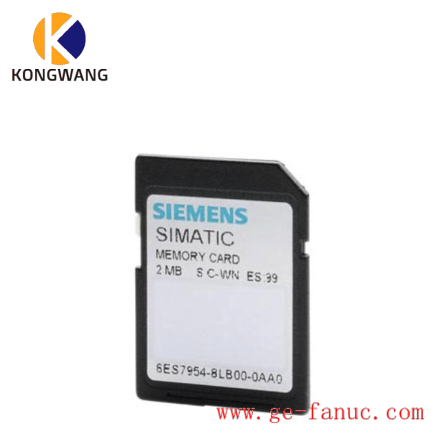 SIEMENS 6ES7954-8LB00-0AA0 Memory Card for Industrial Control Systems