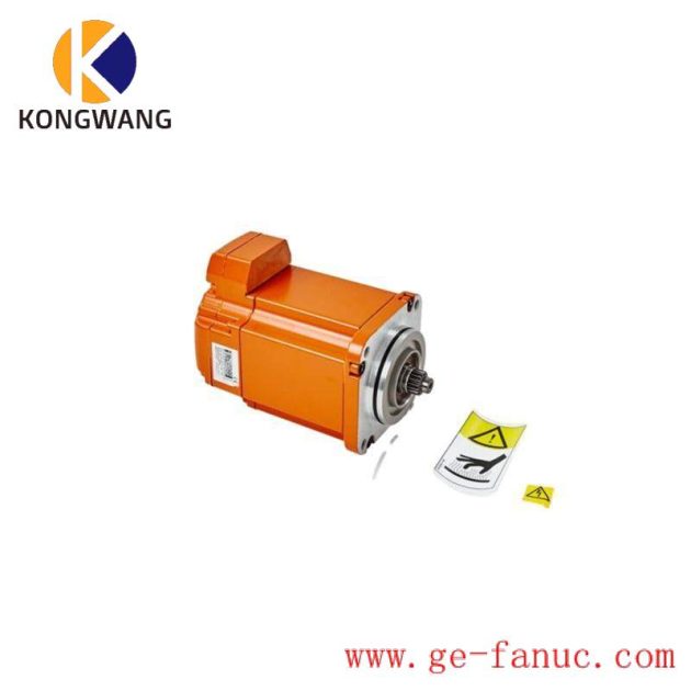 ABB IRB 7600, 3HAC14211-2, High-Power Rotating AC Motor with Pinion, Industrial Control