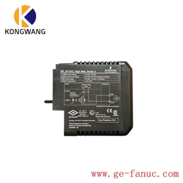 Emerson KJ3202X1-BA1 Module for Industrial Automation, featuring 12P2536X042 and VE4032S1T2B1 for Enhanced Performance