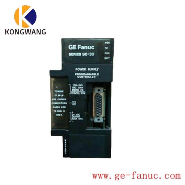 GE IC693PWR321 Power Supply Module for Industrial Control Systems