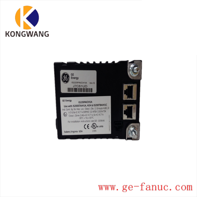 GE IS220PAICH1A - Analog I/O Pack for Hazardous and Non-Hazardous Locations