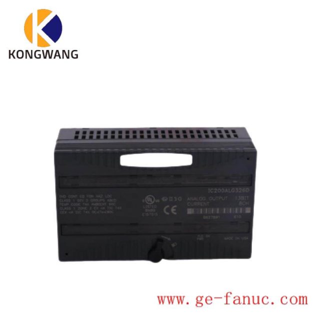 GE IC200ALG326D Analog Output Module: Advanced Control Solution