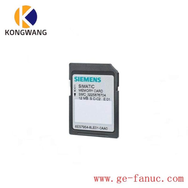 SIEMENS 6ES7954-8LC03-0AA0: SIMATIC S7 Memory Card for Industrial Automation