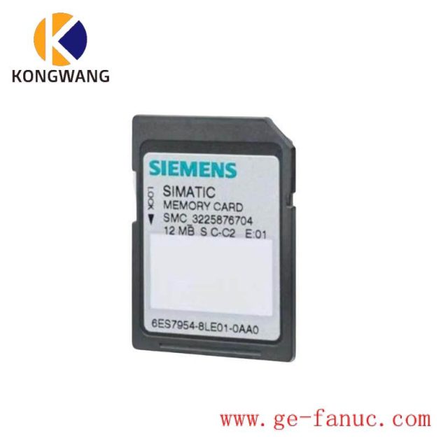 Siemens 6ES7954-8LP03-0AA0: Advanced Memory Card for Industrial Control Solutions