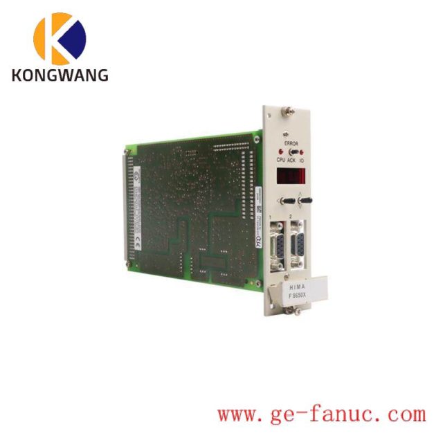 HIMA F8650X CPU Module, Industrial Control, High Performance, Modular Electronics