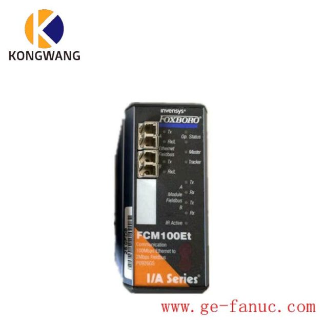 FOXBORO FCM100ET P0926GS Communication Module - Advanced Industrial Control Solution