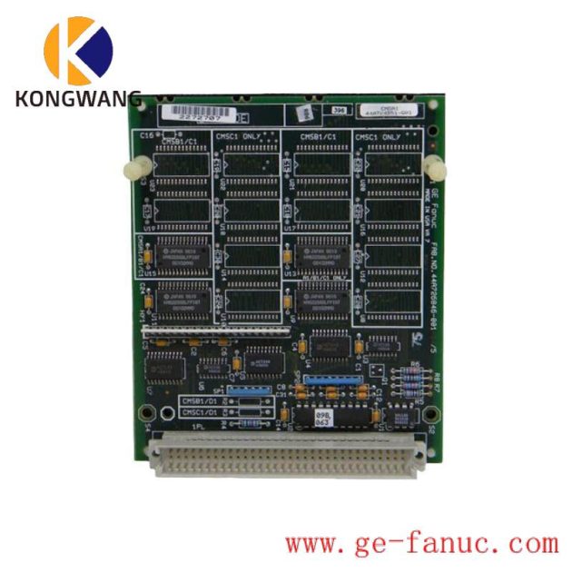 GE IC697MEM715 Expansion Memory: Industrial Control Module, High-Performance PLC Component