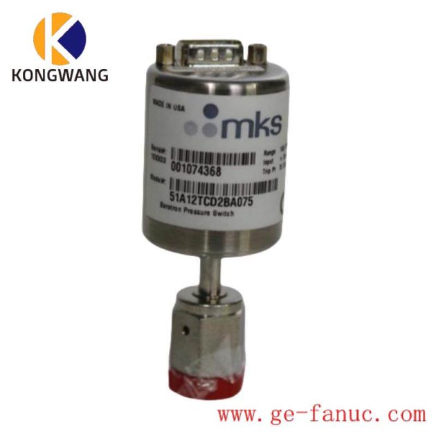 MKS 51A12TCD2BA075 Pressure Switch - High Precision Control for Industrial Automation